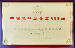 中國服務業企業500强